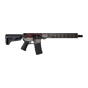 Shark Coast Tactical 300-054-1000-04 Bushido 5.56 NATO 30+1 16" Black Nitride Threaded Barrel, Engraved Aluminum Receiver w/Picatinny Rail, M-LOK Handguard, Magpul Collapsible Black Polymer Stock, Ma