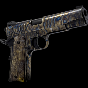 Dickinson LLC DKSN9FS Adam 1911 Fireball Full Size 9mm Luger 9+1 4.37" Steel Serrated Slide, Steel Frame w/Beavertail