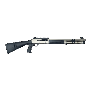 Panzer Arms PAM4MTSSS M4 Semi-Auto 3" 5+1 18.50" Nickel Barrel, Nickel Aluminum Receiver w/Picatinny Rail, Black Fixed Synthetic Stock, Black Polymer Grip