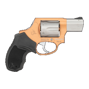Taurus 2-85629ULC22CH 856 Ultra-Lite Small 38 Special +P 6 Shot 2" Matte Stainless Barrel & Cylinder, Copper Cerakote Aluminum Frame, Black Ribber Grip, Transfer Bar, Safety Concealed Hammer