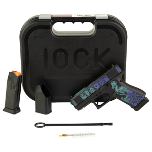 GLOCK 43X 9MM 15RD FS PEACOCK