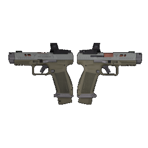 Canik TTI Combat Smoke ODG 9mm Pistol with Mecanik Optic 4.6"