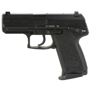 H&K USP9 Compact 9mm Luger 10rd Magazines(3) 3.58" Barrel V1 DA/SA Decocking Lever Night Sights