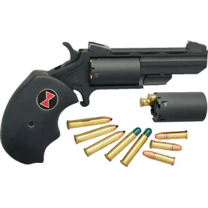 NAA MINI REVOLVER BLK WIDOW 22 MAG/22LR 2" CERAKOTE