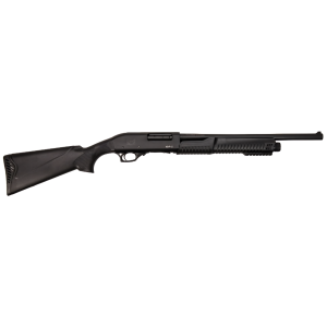 SAT ERMOX X PRO B 12 Gauge 18.5" Pump Shotgun - Black Synthetic