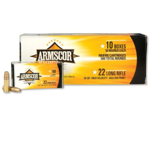 Armscor PH .22LR 36 Grain HVHP 50 Round Box