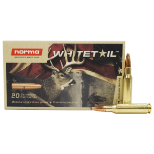 NORMA 7MM-08 REM 150 Grain PSP Ammo - 20 Rounds