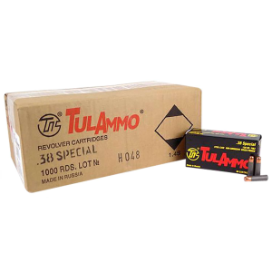 Tulammo 38 Special 130 Grain FMJ Steel Case Ammo