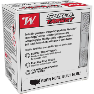 Winchester Super-Target 12 Ga #7.5 Shotgun Ammo - 25 Rounds