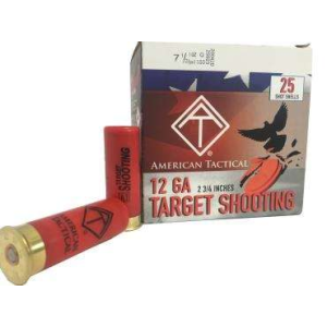 American Tactical 12 Gauge Target Load #7.5 1oz 25rd Box