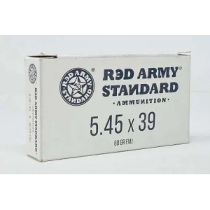 Red Army 5.45x39 60 Grain FMJ Ammo - 20 Rounds