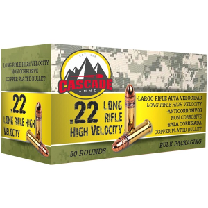 USSM 22LR HV 40GR Copper Plated Ammo - 50 Rounds