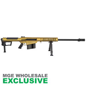 United States Association of Gun Owners Barrett M107A1 29in Gold Semi-Auto Rifle, 10-Round - $14689.00 at United States Association of Gun Owners