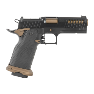 United States Association of Gun Owners Fierce Firearms FGZ-9-C-BBZ Grizz Commander 9mm Luger 19+1 4.25" Black Bull Barrel, Steel Optic Ready/Serrated Slide, Burnt Bronze Cerakote w/Black Controls Steel Frame w/Accessory Rail, RMR Footprint - $3495.00 at United States Association of Gun Owners