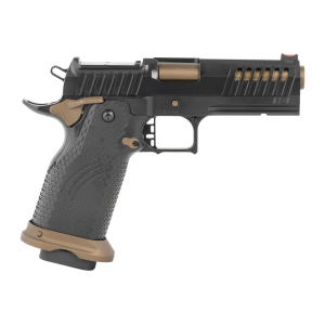 United States Association of Gun Owners Fierce Firearms FGZ-9-C-BBZ-CS Grizz Commander 9mm Luger 10+1 4.25" Black Bull Barrel, Steel Optic Ready/Serrated Slide, Burnt Bronze Cerakote w/Black Controls Steel Frame w/Accessory Rail, RMR Footpr - $3495.00 at United States Association of Gun Owners