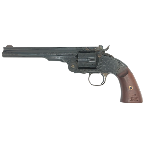 United States Association of Gun Owners Taylors & Company 550652 Top Break Schofield 44-40 Win Caliber with 7" Barrel, 6rd Capacity Cylinder, Overall Blued Engraved Finish Steel & Walnut Grip - $3348.54 at United States Association of Gun Owners