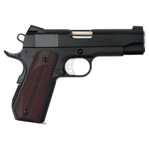 United States Association of Gun Owners Ed Brown KC18G4 1911 Kobra Carry 45 ACP 7+1 4.25" Stainless Recessed Crown Barrel, Black Gen4 Snakeskin Serrated Carbon Steel Slide & Frame w/Beavertail, Laminate Wood Grip - $3195.00 at United States Association of Gun Owners