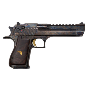 United States Association of Gun Owners Magnum Research Case Hardened Desert Eagle Mark XIX Handgun .357 Magnum 9rd Magazine 6" Barrel Walnut Grips - $3011.85 at United States Association of Gun Owners