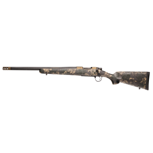 Christensen Arms 8010621400 Ridgeline FFT 300 PRC 3+1 22" Carbon Fiber/Threaded Barrel, Burnt Bronze Cerakote, Green with Black/Tan Accents Stock, Left Hand