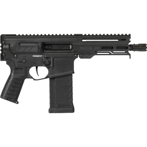 United States Association of Gun Owners CMMG 54AA847AB Dissent 5.7x28mm 32+1 6.50", Black Cerakote Rec, OEM Grip, Picatinny Buffer Adapter, Zeroed Drop-In Single Stage Trigger - $1633.58 at United States Association of Gun Owners