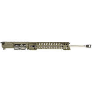 United States Association of Gun Owners Patriot Ordnance Factory Rogue Complete Upper 308 Win 16.50" Stainless Barrel, OD Green Anodized, Micro-B Muzzle Brake, 11" M-LOK Handguard - $1295.70 at United States Association of Gun Owners