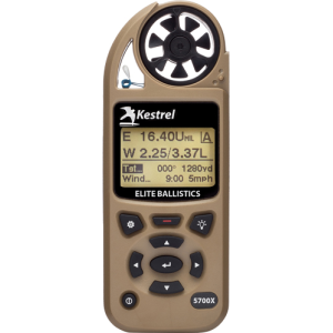 United States Association of Gun Owners KESTREL 5700X WEZ W/ APPLIED - BALLISTICS TAN - $999.00 at United States Association of Gun Owners
