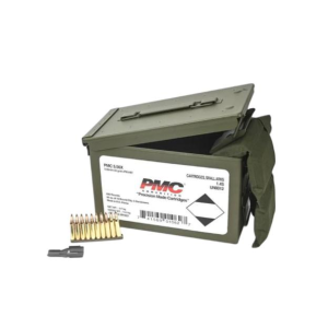 United States Association of Gun Owners PMC Rifle Ammunition 5.56X45 NATO 55 gr FMJ 3120 fps 1680/ct (2-840ct cans) - $850.64 at United States Association of Gun Owners