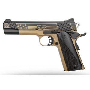 United States Association of Gun Owners Kimber Mfg, Inc 3700896 DS Warrior LW Boot Campaign Bundle 9mm Luger 20+1 5" Stainless Deep Crown Barrel, KimPro Black Stainless Steel Engraved/Optic Cut/Serrated Slide, Black Anodized Aluminum Frame - $822.83 at United States Association of Gun Owners