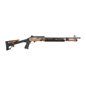 United States Association of Gun Owners Panzer Arms PAM4CSBRBTMFSS M4 Speed Pro 12 Gauge Semi-Auto 3" 5+1 18.50" Distressed Copper Ported Barrel, Distressed Copper w/Bronze Titanium Accents Aluminum Receiver w/Picatinny Rail Receiver, Skele - $666.00 at United States Association of Gun Owners