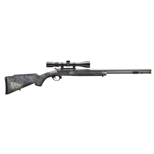 United States Association of Gun Owners Traditions CR5846604437 NitroBolt w/Scope 50 Cal Firestick 24" Tungsten Cerakote Fluted Threaded Barrel, Tungsten Cerakote Drilled & Tapped Steel Receiver, Adj Cheek Piece & LOP Desert Web Synthetic S - $659.33 at United States Association of Gun Owners