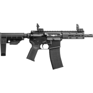 United States Association of Gun Owners Tippmann Arms A101042 M4 Micro Elite 22 LR 25+1 7" Black Parkerized Threaded Barrel, Black Parkerized Receiver w/Picatinny Rail, M-LOK Handguard, Black T5 Arm Brace, Black Gen2 Grip, Right Hand - $619.95 at United States Association of Gun Owners