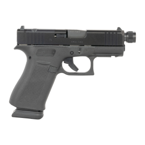 United States Association of Gun Owners Glock UX4350201FRMOSTB G43X 9mm Luger 10+1 3.41" Black Threaded Barrel, Black Steel Optic Ready/Serrated Slide, Black Polymer Frame w/Accessory Rail, Ambidextrous - $543.91 at United States Association of Gun Owners