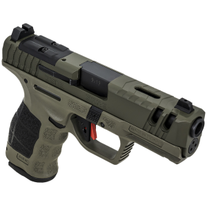 United States Association of Gun Owners SAR USA SAR9CG3OD SAR9 C Gen3 Compact Frame 9mm Luger 15+1 4" Black Steel Barrel, OD Green Cerakote Steel Slide, OD Green Polymer Frame w/Picatinny Rail, Black Interchangeable Backstrap Grip - $519.99 at United States Association of Gun Owners