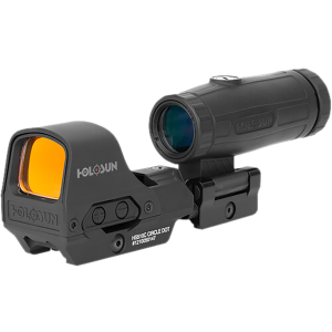 United States Association of Gun Owners Holosun HE510C-GR/HM3X Black 1x/3x 0.91x1.26" 2 MOA/65 MOA 2 MOA Green Dot/65 MOA Green Circle Reticle - $514.99 at United States Association of Gun Owners
