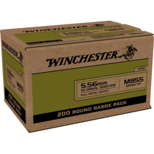 United States Association of Gun Owners WINCHESTER USA 5.56X45 62GR - GREEN TIP 800RD CASE LOT - $510.83 at United States Association of Gun Owners