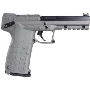United States Association of Gun Owners Kel-Tec PMR30TACGY PMR30 22 WMR 30+1 4.30" Fluted Steel Barrel, Black/Gray Serrated Slide, Gray Polymer Frame w/Picatinny Accessory Rail, Gray Textured Polymer Grip - $475.63 at United States Association of Gun Owners
