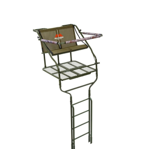 United States Association of Gun Owners Millennium 18' Double Ladder Stand Includes Safe-Link 35' Safety Line - MOTOR FREIGHT ONLY - $437.21 at United States Association of Gun Owners