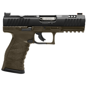 United States Association of Gun Owners Walther Arms 5220307 WMP Full Size Frame 22 WMR 15+1 4.50" Black Steel Barrel, Black Optic Ready/Serrated Slide, OD Green Polymer Frame w/Picatinny Rail, Textured Polymer Grip - $443.63 at United States Association of Gun Owners