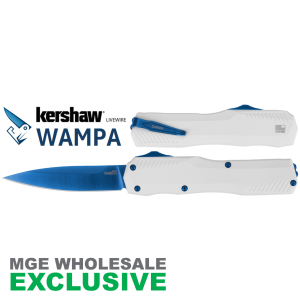 United States Association of Gun Owners KERSHAW LIVEWIRE WAMPA WHT/BLU - $440.00 at United States Association of Gun Owners