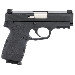 United States Association of Gun Owners Kahr Arms KP90S94N P9-2 9mm Luger 7+1 3.60" Barrel, Black Finish Picatinny Rail Frame, Serrated Matte Black Stainless Steel Slide, Textured Polymer Grip & TruGlo Night Sights - $435.99 at United States Association of Gun Owners