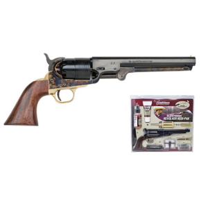 United States Association of Gun Owners Traditions 1851 Navy Redi-Pak Muzzleloader Handgun .44 Cal 6rd Capacity 7.5" Barrel Black with Walnut Grip - $429.56 at United States Association of Gun Owners