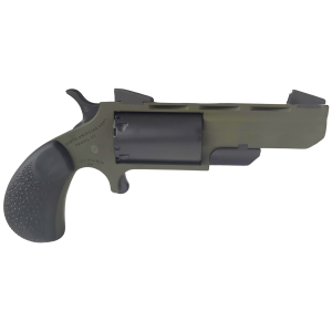United States Association of Gun Owners North American Arms NAATGHCB Green Huntsman Conversion 22 LR/22 Mag 5rd 2" Heavy Vent Rib Barrel, OD Green Cerakote Steel Frame, Matte Black Cylinder, Black Cobblestone Rubber Grip - $418.97 at United States Association of Gun Owners