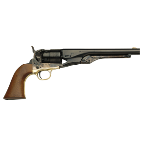 United States Association of Gun Owners Traditions FR18602 1860 Army Break Open 44 Cal #11 Percussion 8" 6 Shot Color Case Hardened Frame Blued Barrel & Cylinder Walnut Grip - $414.04 at United States Association of Gun Owners