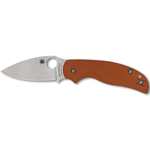 United States Association of Gun Owners SPYDERCO SAGE 5 BRNT G-10 3" ORG - $412.50 at United States Association of Gun Owners