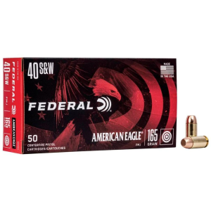 United States Association of Gun Owners Federal American Eagle .40 S&W 165 gr FMJ Handgun Ammunition, 1000 ct - $425.09 at United States Association of Gun Owners