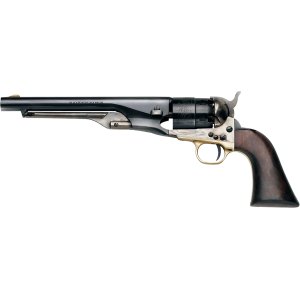United States Association of Gun Owners Pietta PF60OWS448 1860 Old West 44 Cal 8" 6rd Blued & Engraved Cylinder, Blued Steel Barrel, Wood Grip - $397.73 at United States Association of Gun Owners