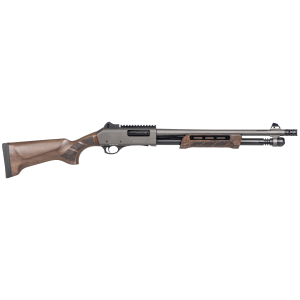 United States Association of Gun Owners PANZER ARMS CQB PUMP 12G 18.5" GRAY/WALNUT, MLOK SIDE SADDLE, DOOR BREECHER - $392.40 at United States Association of Gun Owners