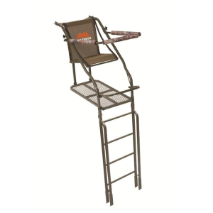 United States Association of Gun Owners Millennium 21' Ladder Stand W Double-Size Platform & Safe-Link 35' Safety Line - MOTOR FREIGHT ONLY - $368.43 at United States Association of Gun Owners