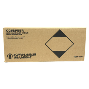 United States Association of Gun Owners CCI Blazer Brass .40 S&W 165 gr FMJ Handgun Ammo, 1000 ct Case - $354.24 at United States Association of Gun Owners