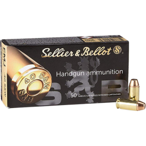 United States Association of Gun Owners Sellier & Bellot Pistol & Revolver Ammo .40 S&W 180 gr FMJ 965 fps 1000/ct Case - $354.24 at United States Association of Gun Owners